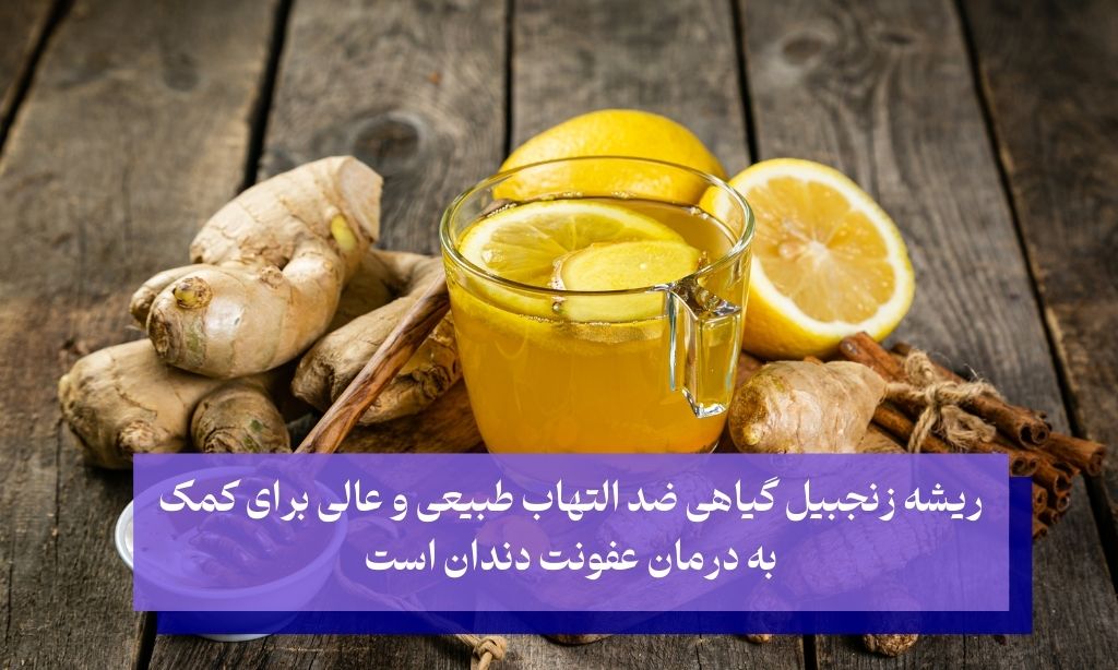 مصرف چای زنجبیل برای رفع عفونت دندان